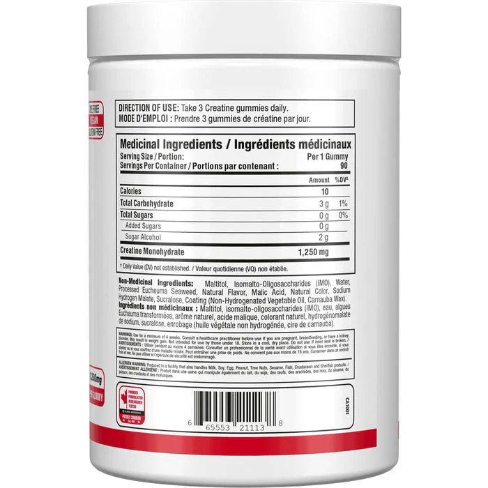 Allmax Creatine Gummies 90 Count - Image 2
