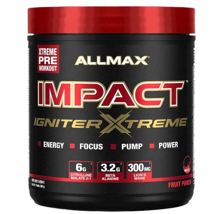 Allmax Impact Igniter Xtreme Pre Workout 360g - Image 2