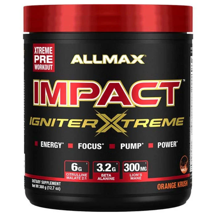 Allmax Impact Igniter Xtreme Pre Workout 360g - Image 4