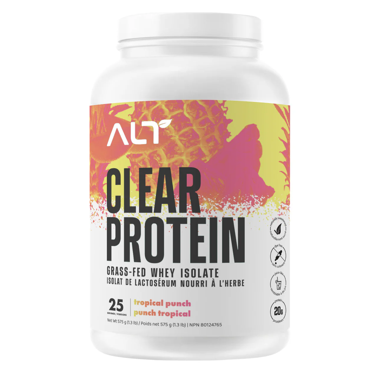 ALT Clear Whey Isolate 1.3lbs 25 servings - Image 3