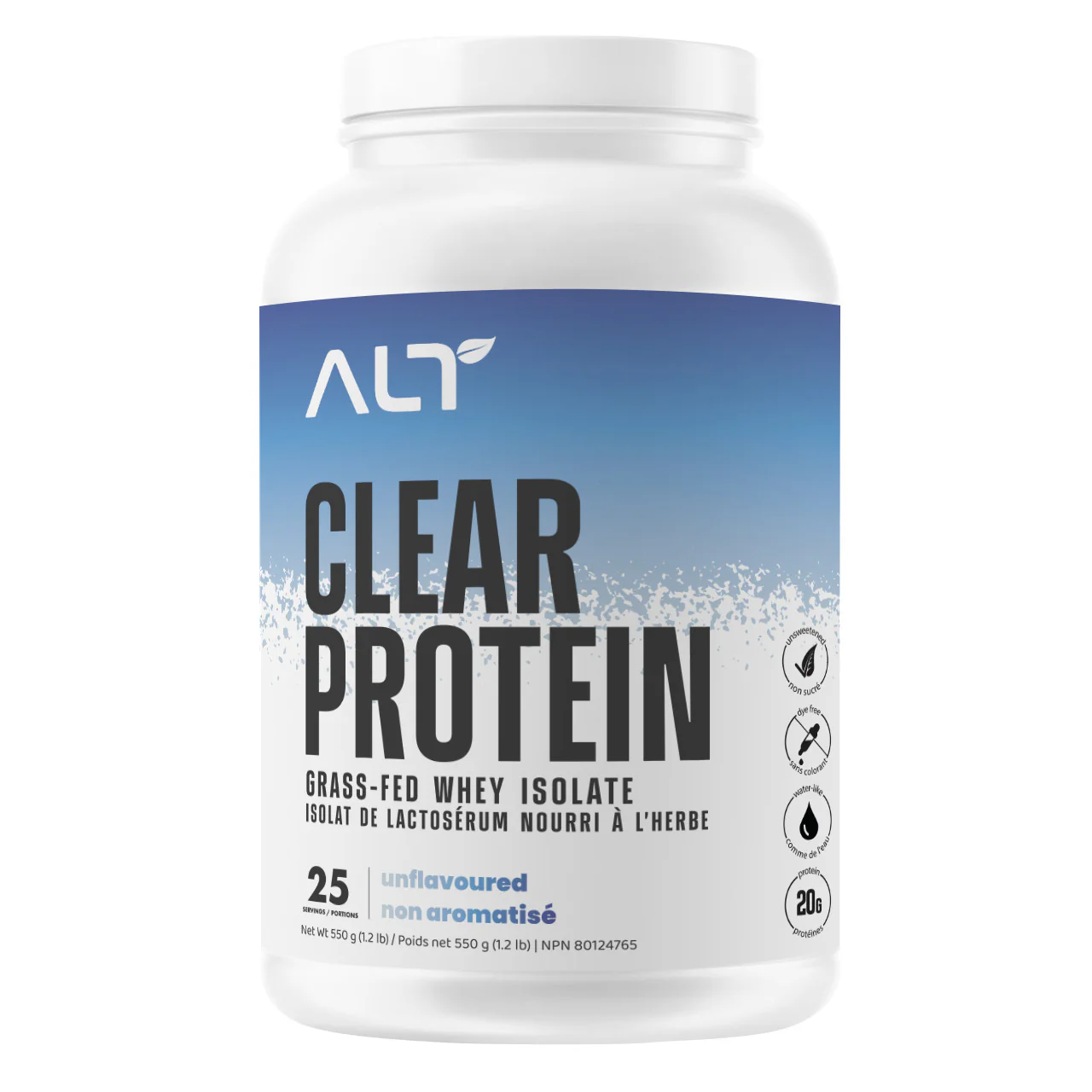 ALT Clear Whey Isolate 1.3lbs 25 servings - Image 6