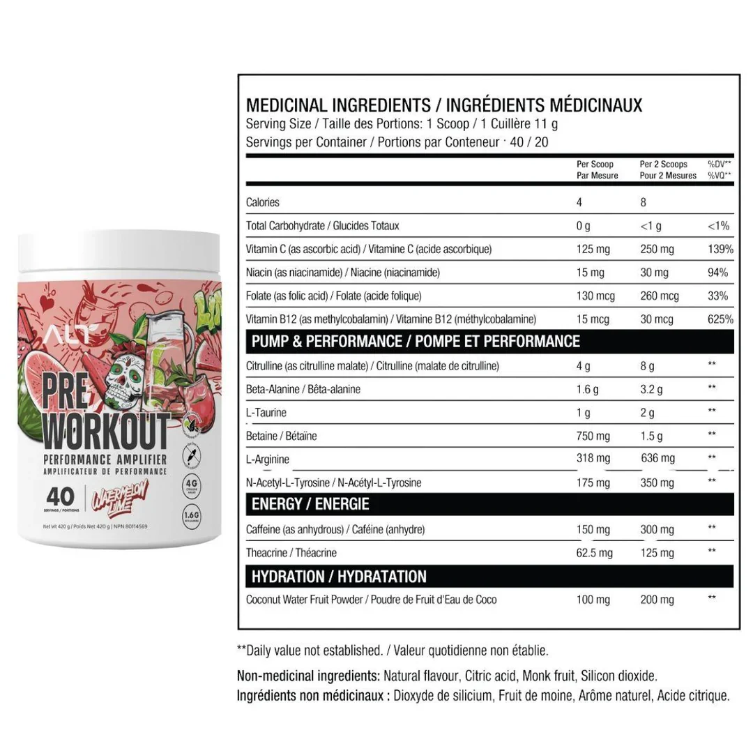 ALT Pre-Workout 40 Servings - Image 7