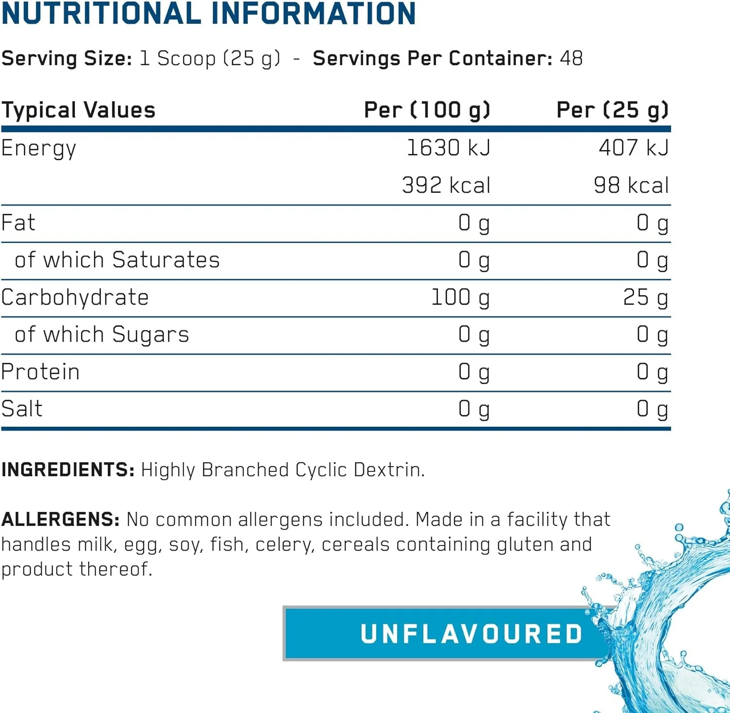 Applied Nutrition Carb-X 1.2kg - Image 2