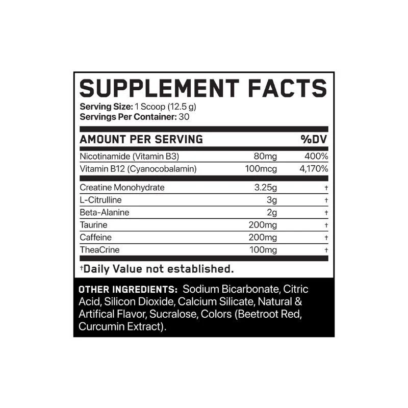 Applied Nutrition Essential Pre Workout 30 Servings - Image 3