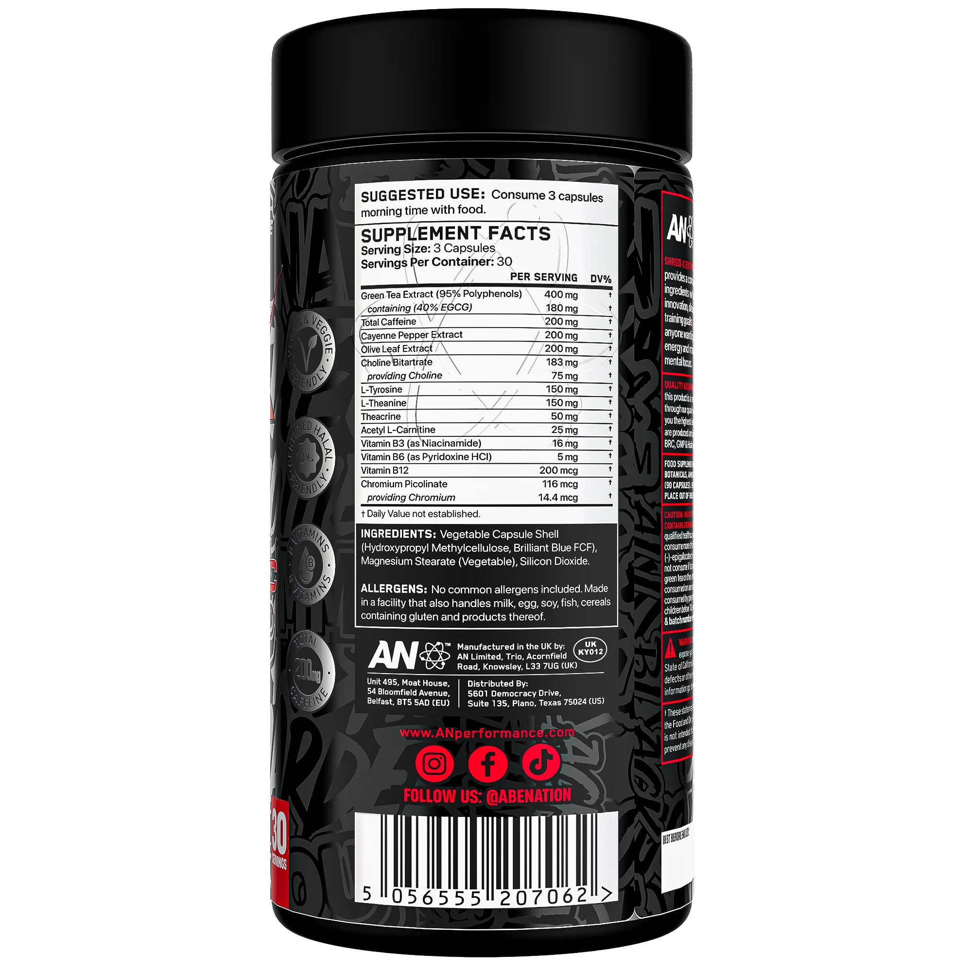 Applied Nutrition Shred-X 90 Capsules - Image 2