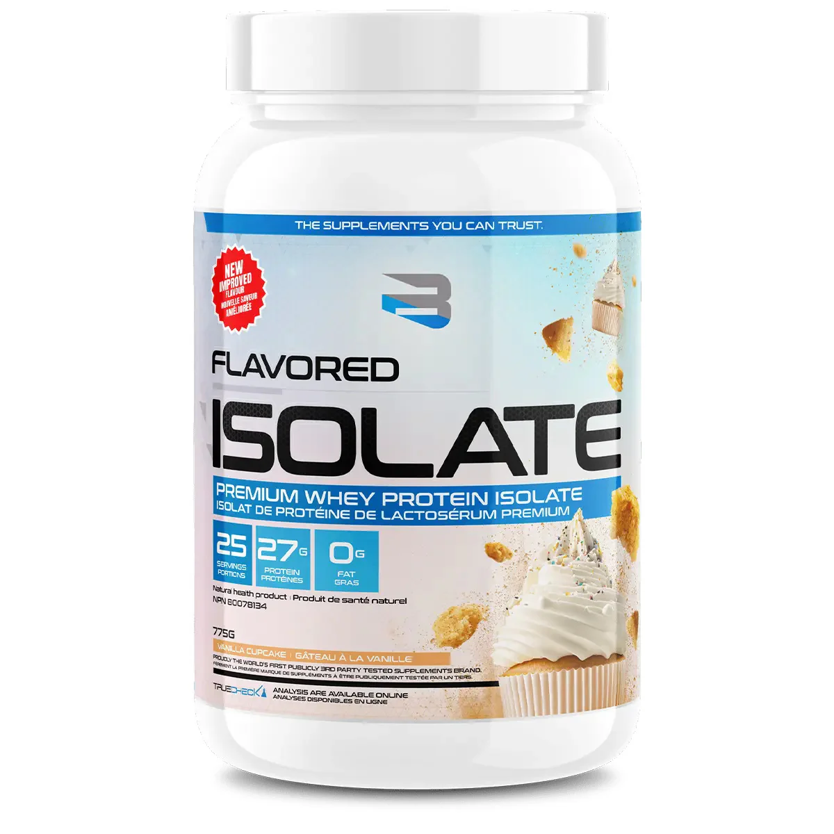 Believe Flavored Whey Protein Isolate 775g - Image 4