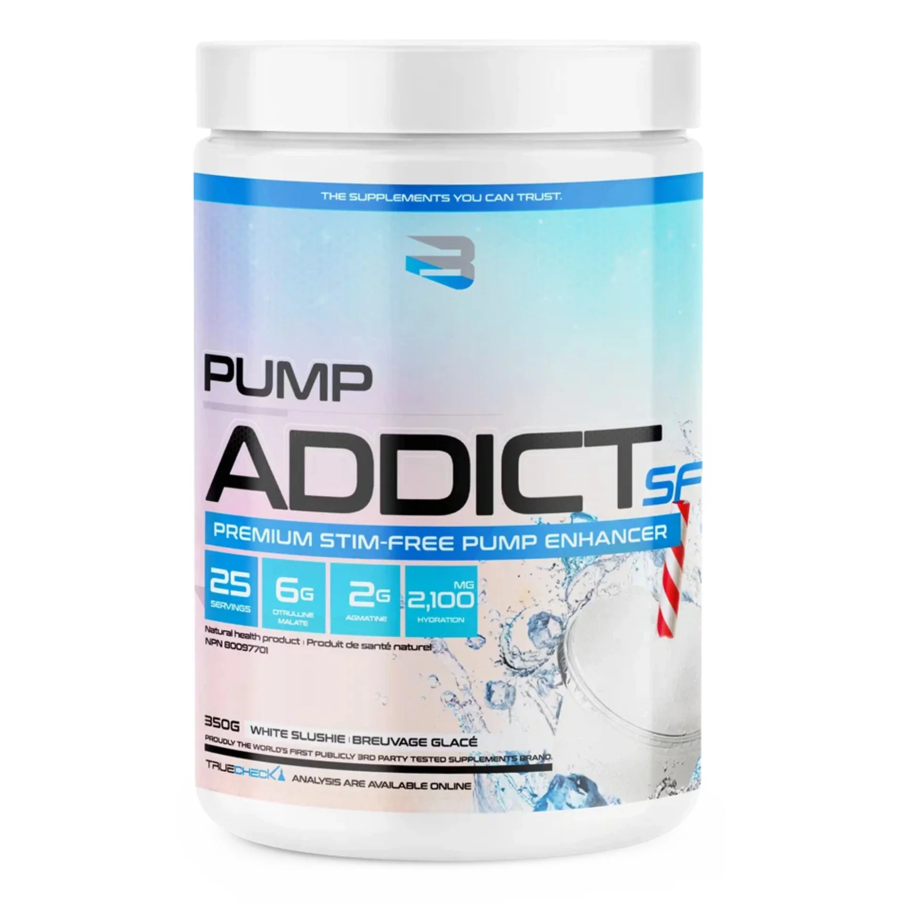 Believe Pump Addict Stim-Free Pre-Workout 25 servings - Image 4