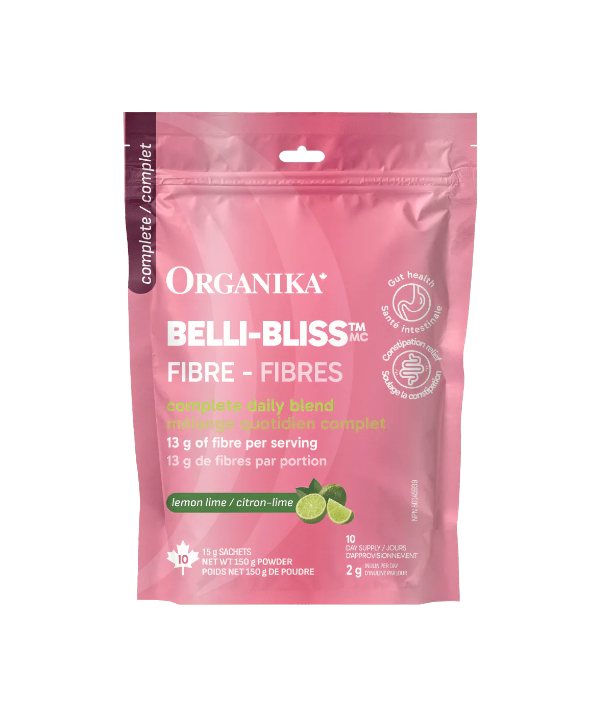Organika Belli-Bliss Complete Fibre 10 sachets - Image 2