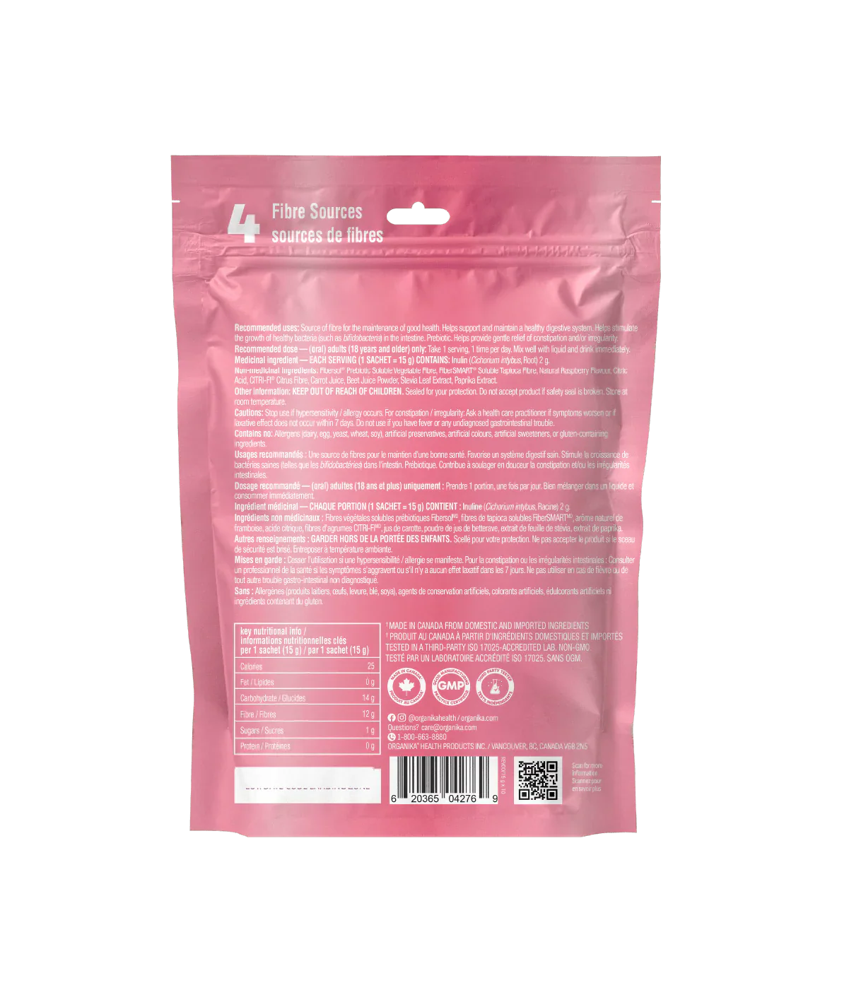 Organika Belli-Bliss Complete Fibre 10 sachets - Image 4