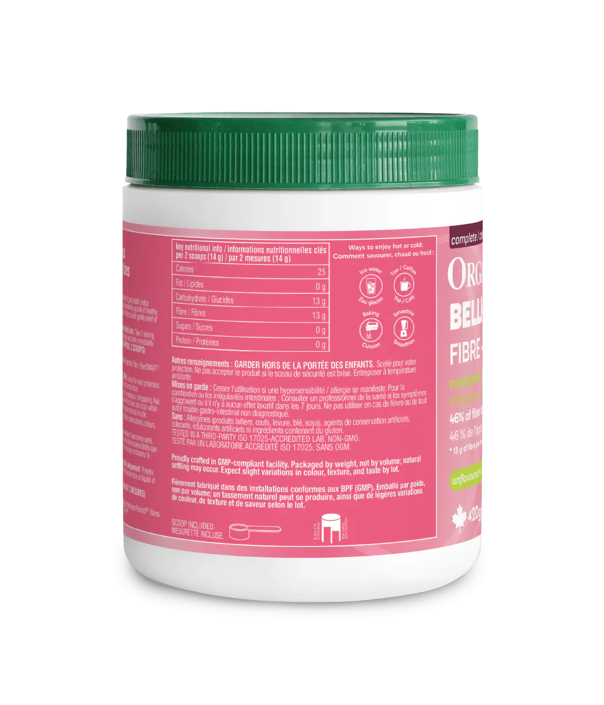 Organika Belli-Bliss Complete Fibre 30 servings - Image 3