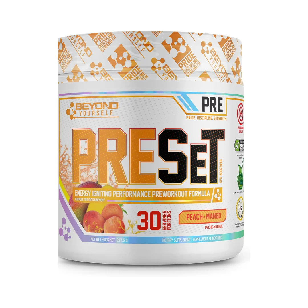 Beyond Yourself PREset Pre Workout 30 Servings - Image 4
