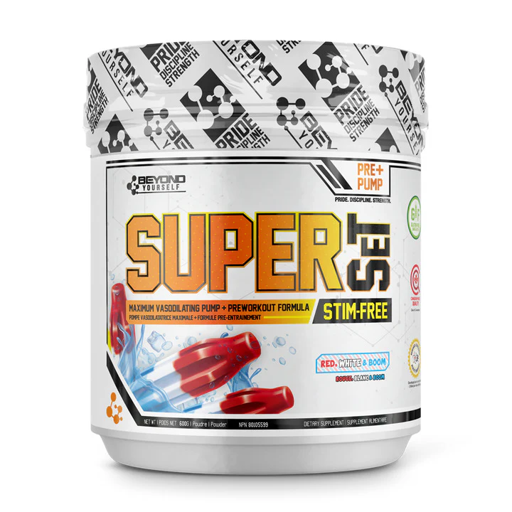 Beyond Yourself Super Set Stim-Free Pre-Workout 40 Servings - Image 3