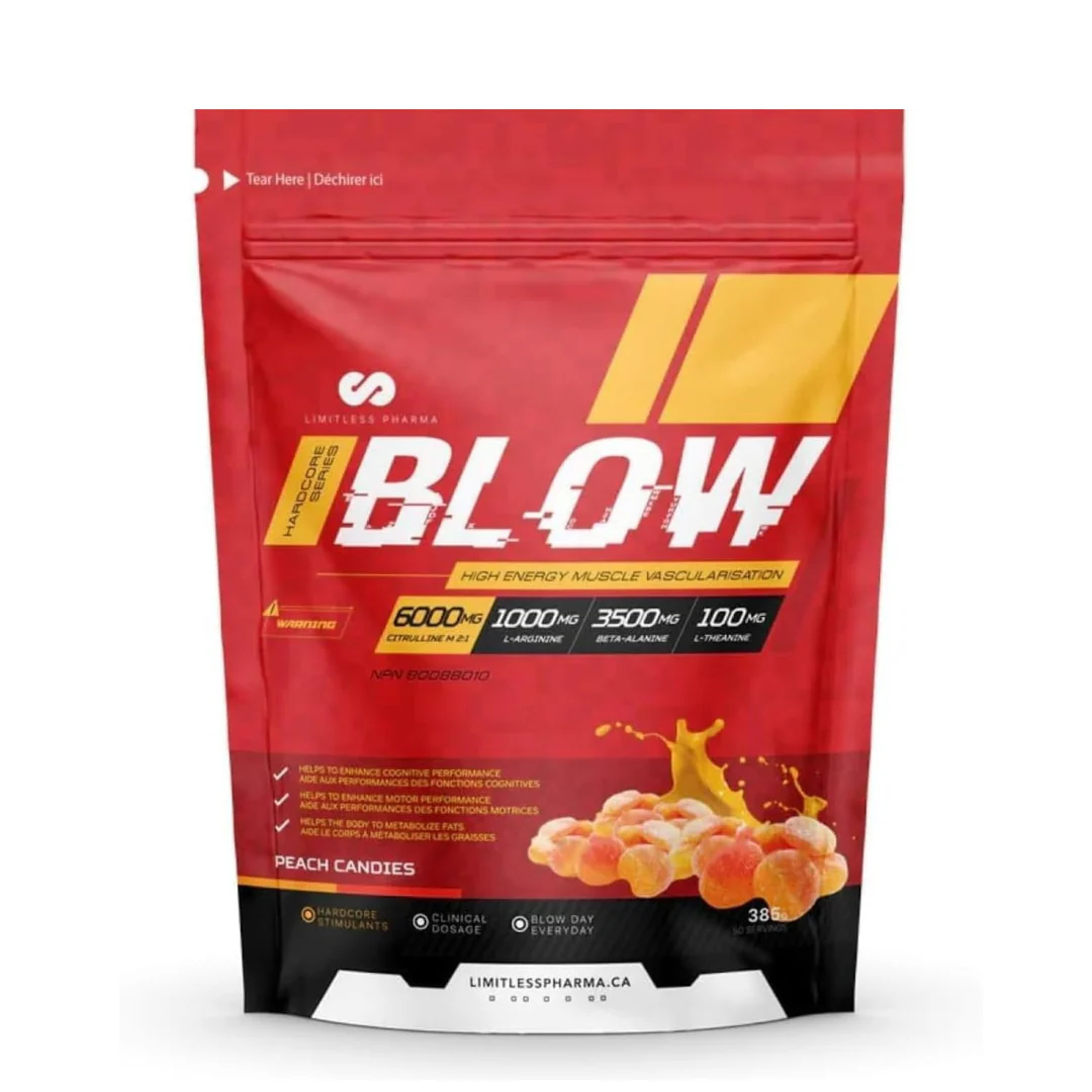 Limitless Pharma BLOW Pre-Workout 50 Servings - Image 6