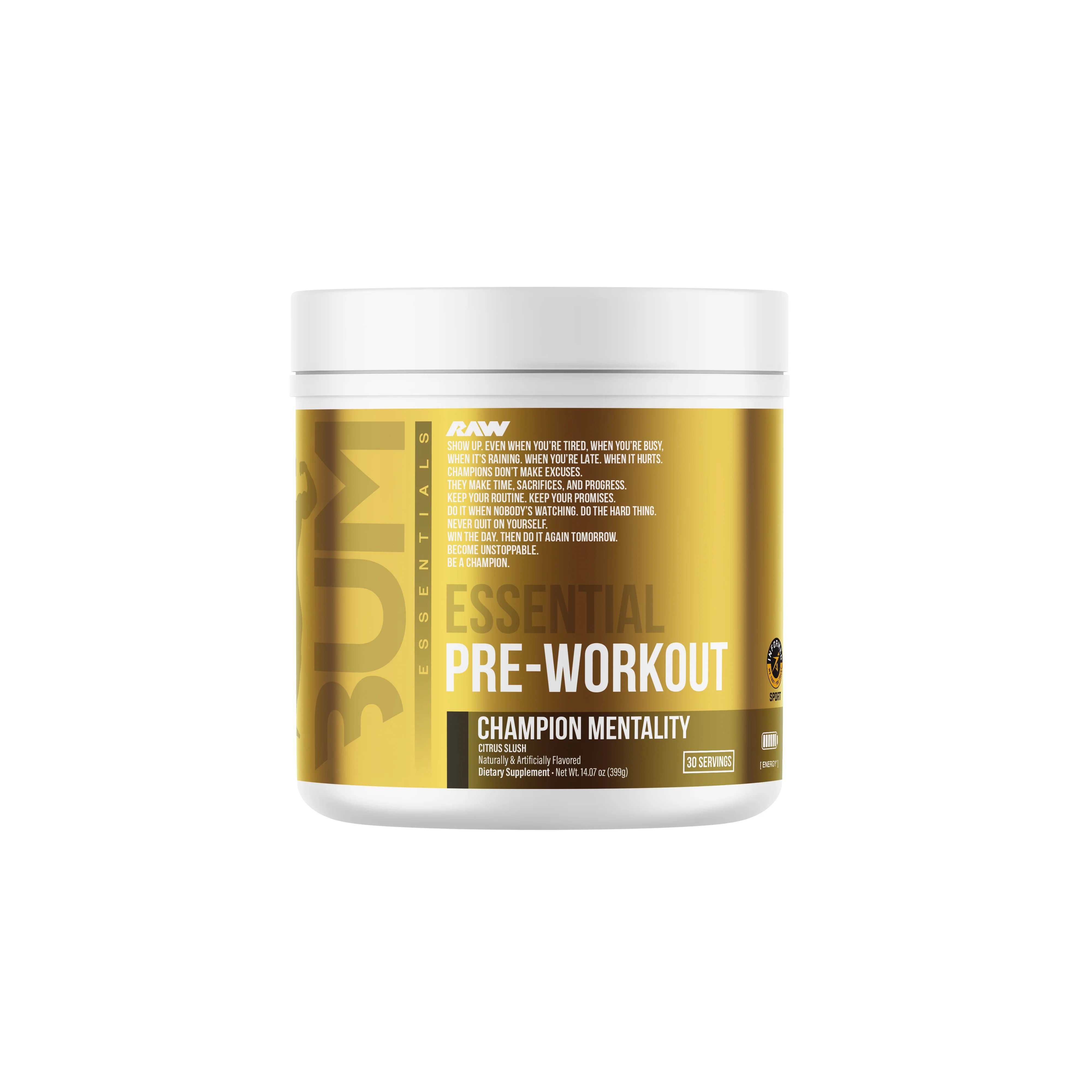 CBUM Essential Pre-Workout 30 Servings - Image 13