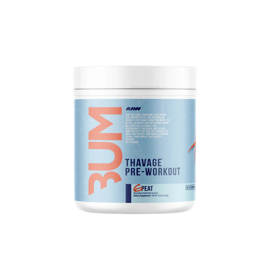 CBUM RAW Thavage Pre-Workout 40 Servings - Image 13