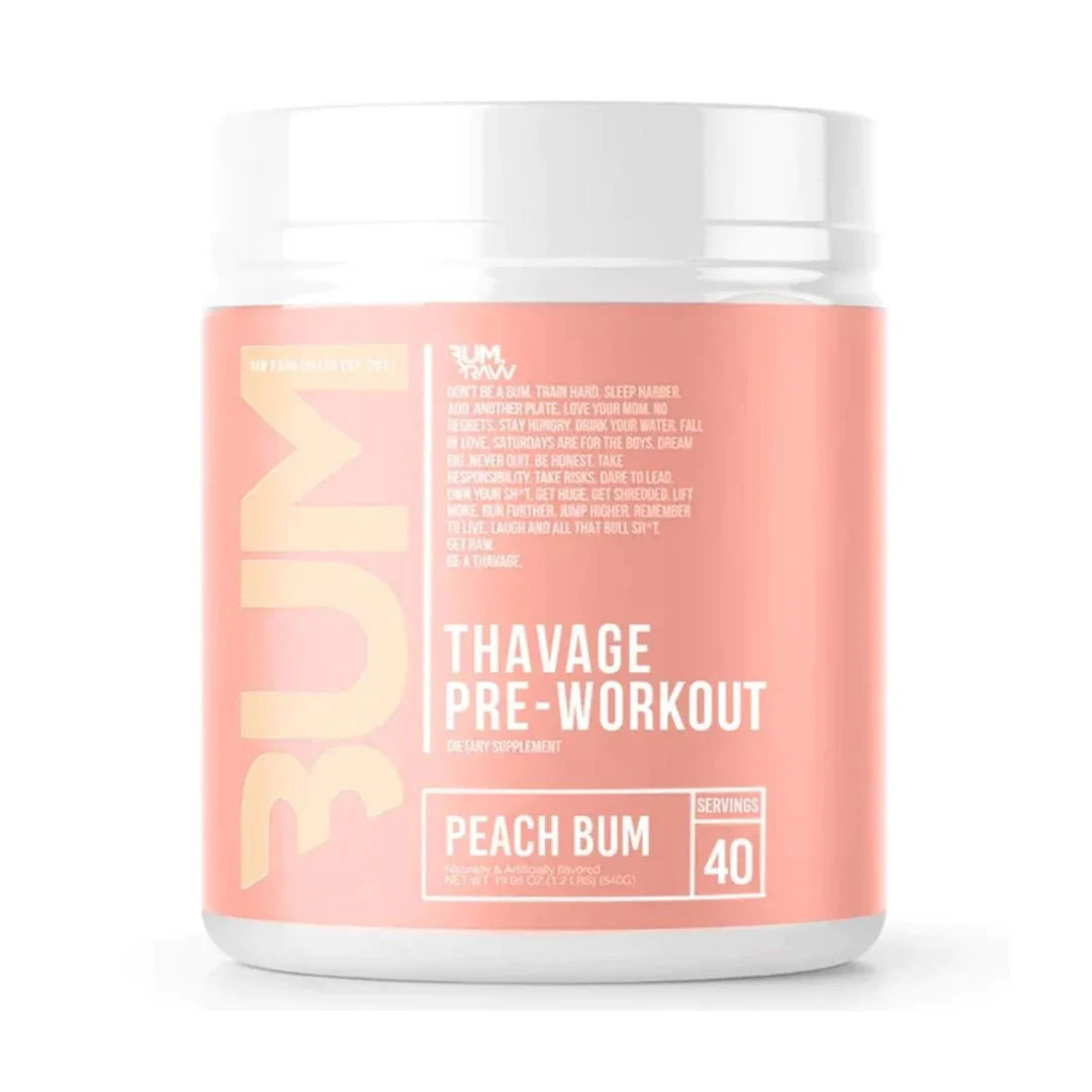 CBUM RAW Thavage Pre-Workout 40 Servings - Image 5