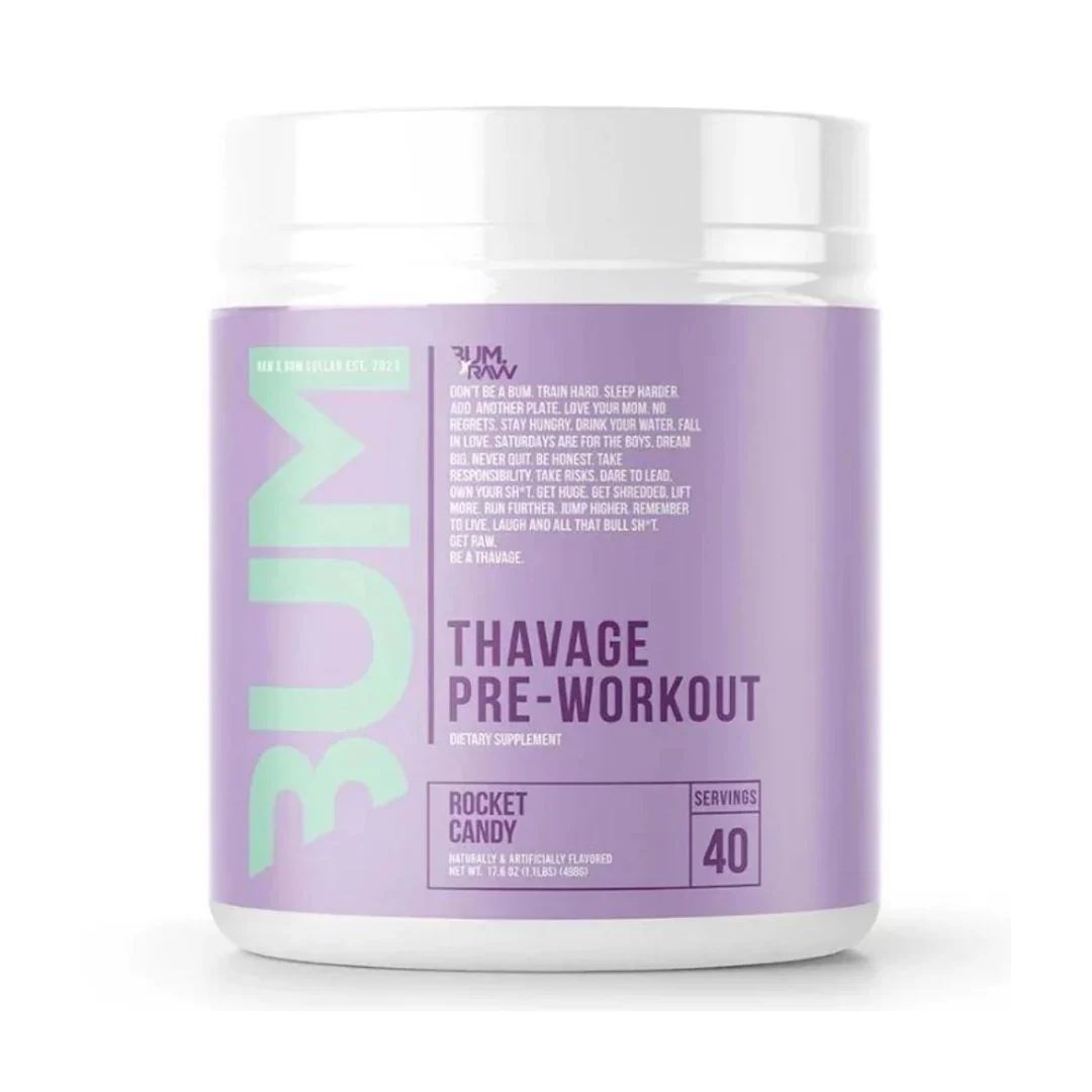 CBUM RAW Thavage Pre-Workout 40 Servings - Image 6