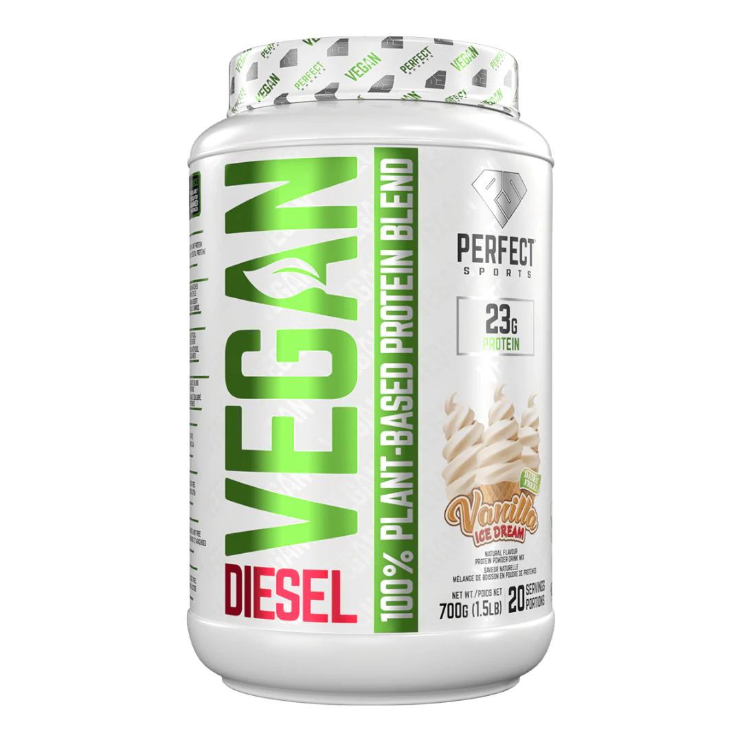 Perfect Sports Diesel Vegan Protein 100% Plant Based Blend 700g 20 Servings - Image 3