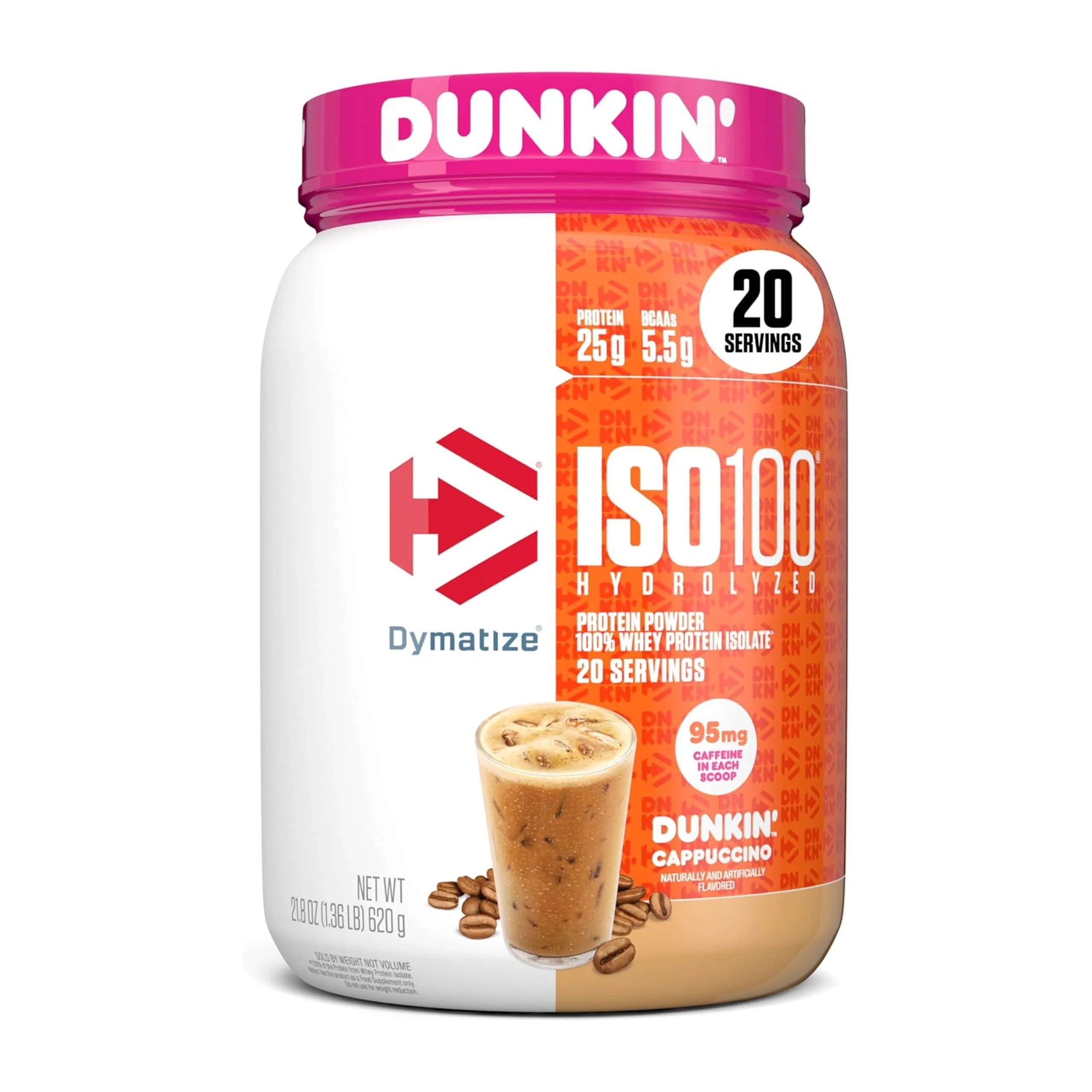 Dymatize Iso 100 Hydrolyzed Whey Protein 1.3lbs 20 Servings - Image 5