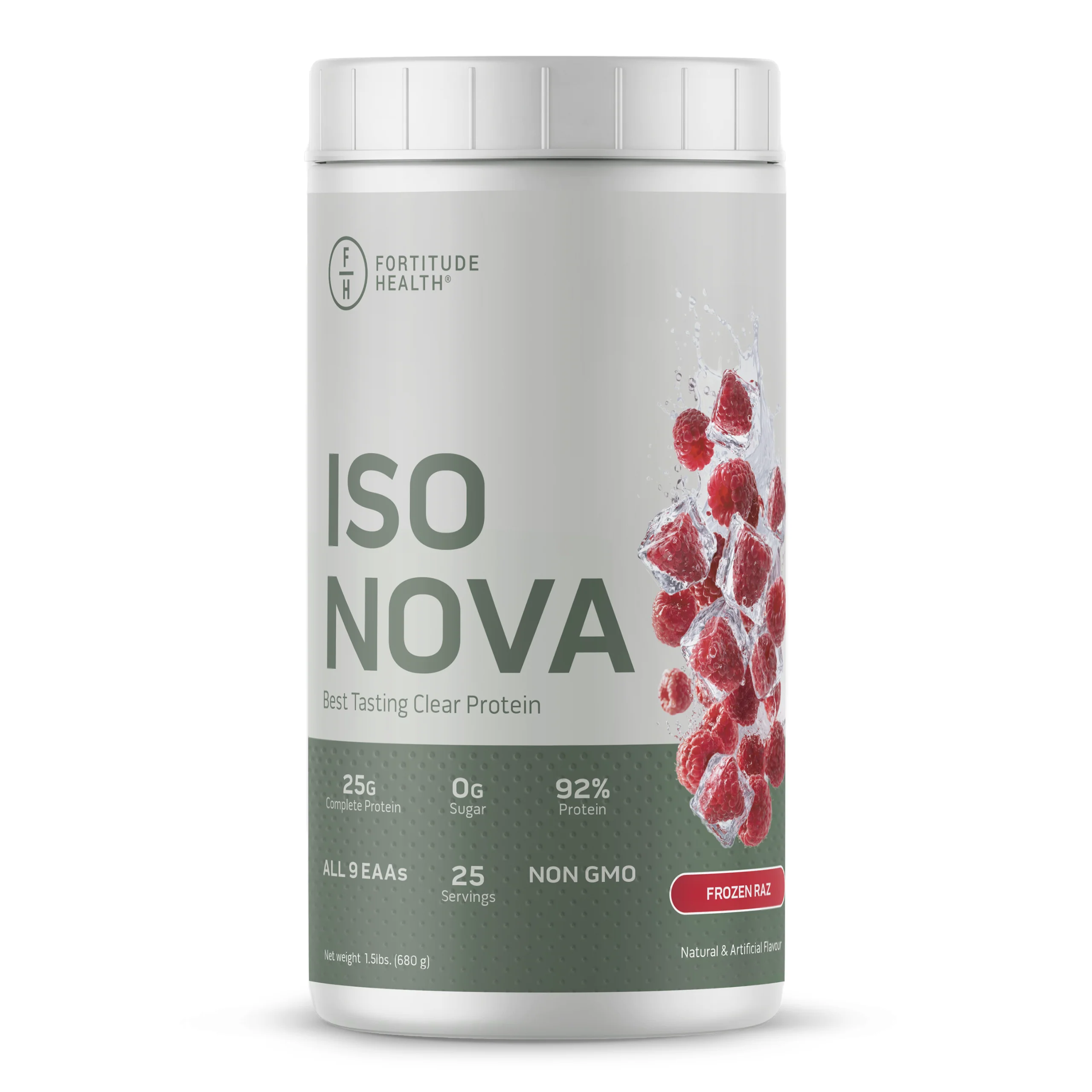 Fortitude Health Iso Nova Clear Vegan Protein 1.5LB - Image 3