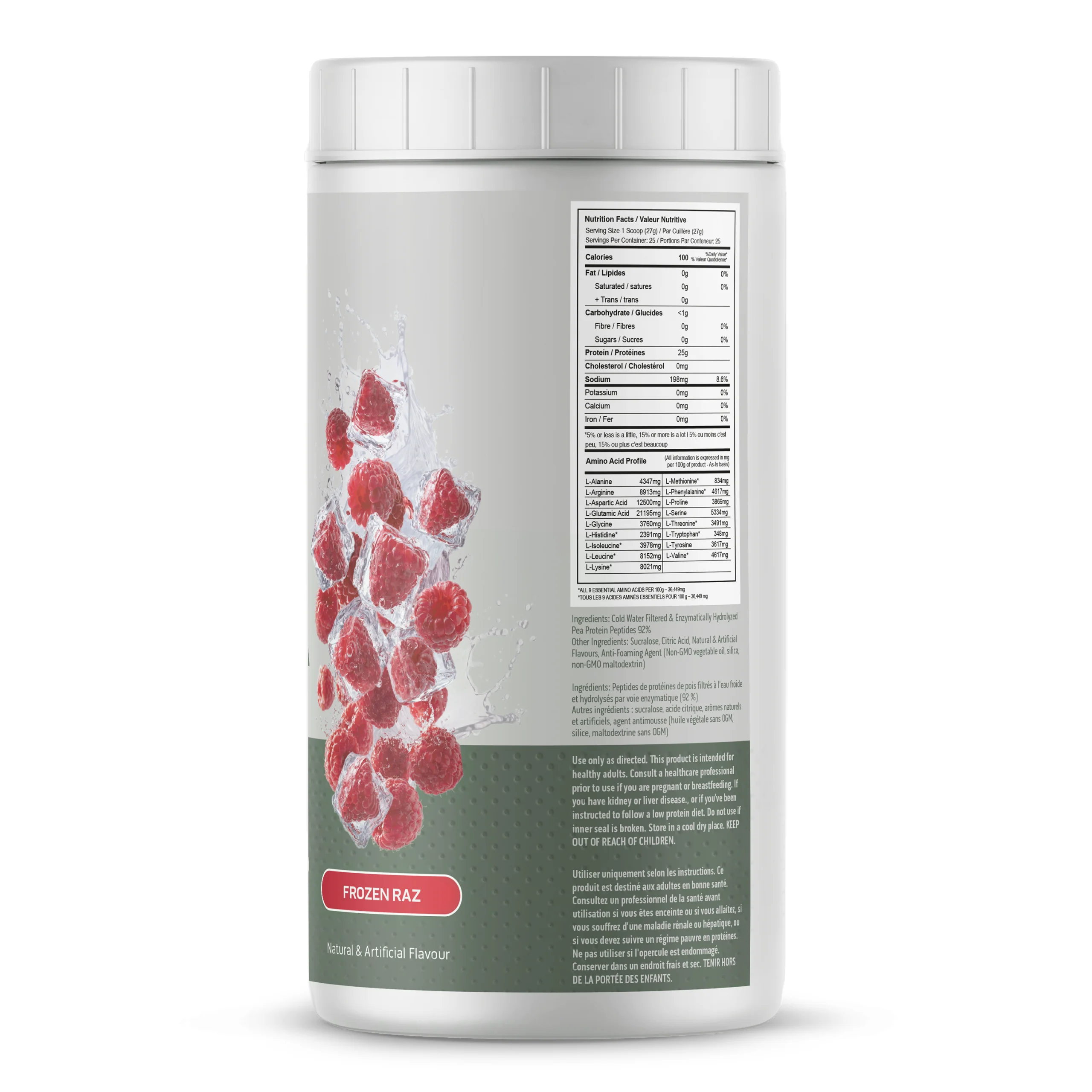 Fortitude Health Iso Nova Clear Vegan Protein 1.5LB - Image 4