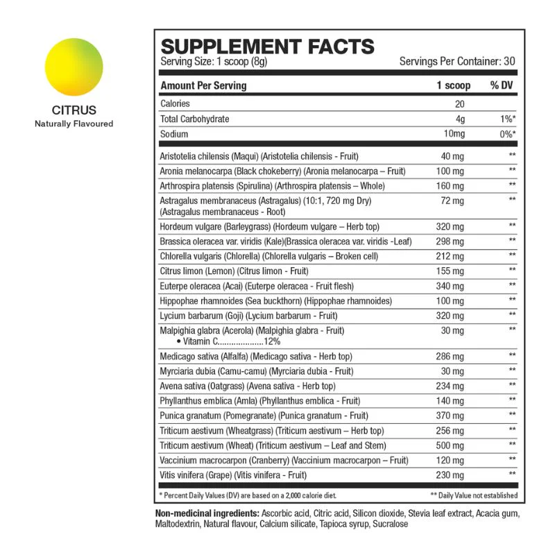 HD Muscle GreensHD 30 Servings - Image 3
