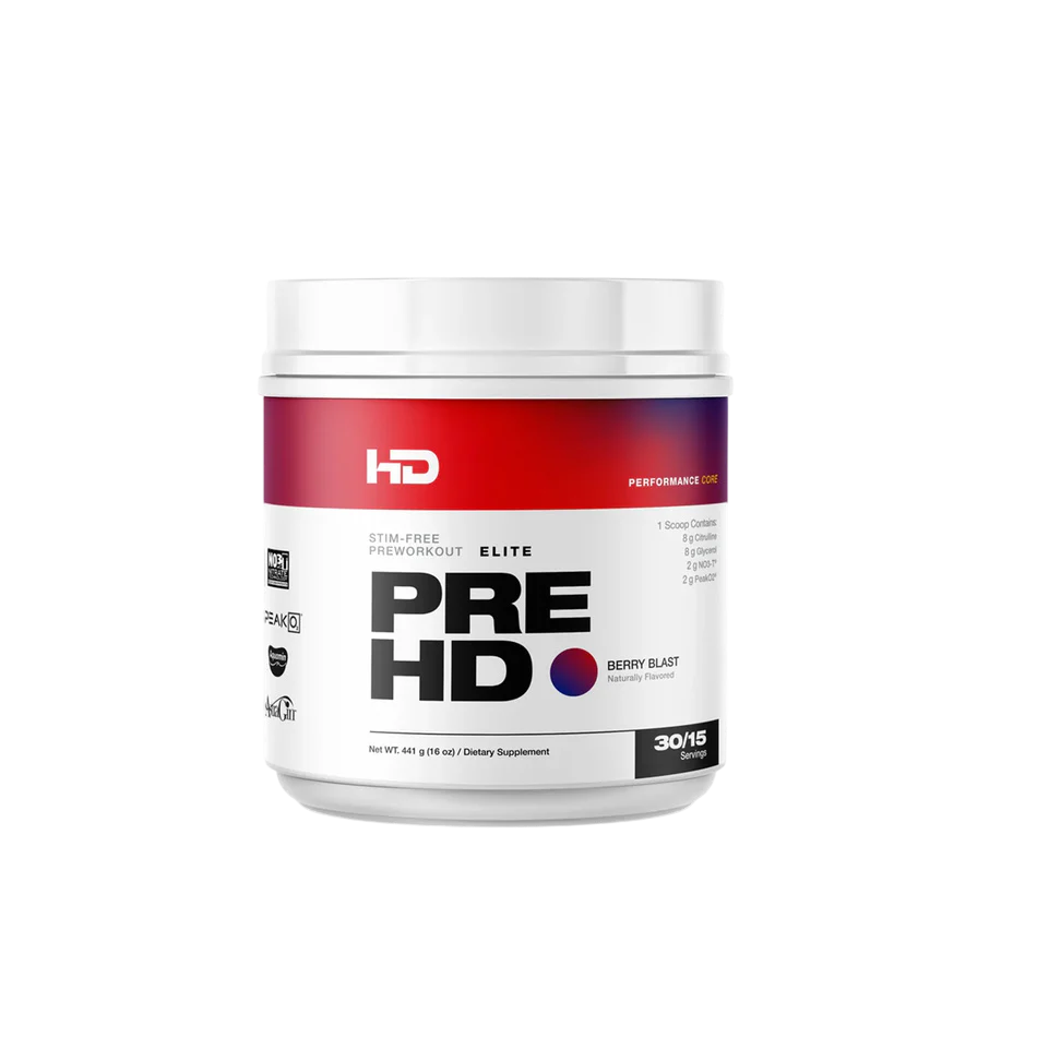 HD Muscle PreHD Elite Stimulant Free 30 Servings - Image 3