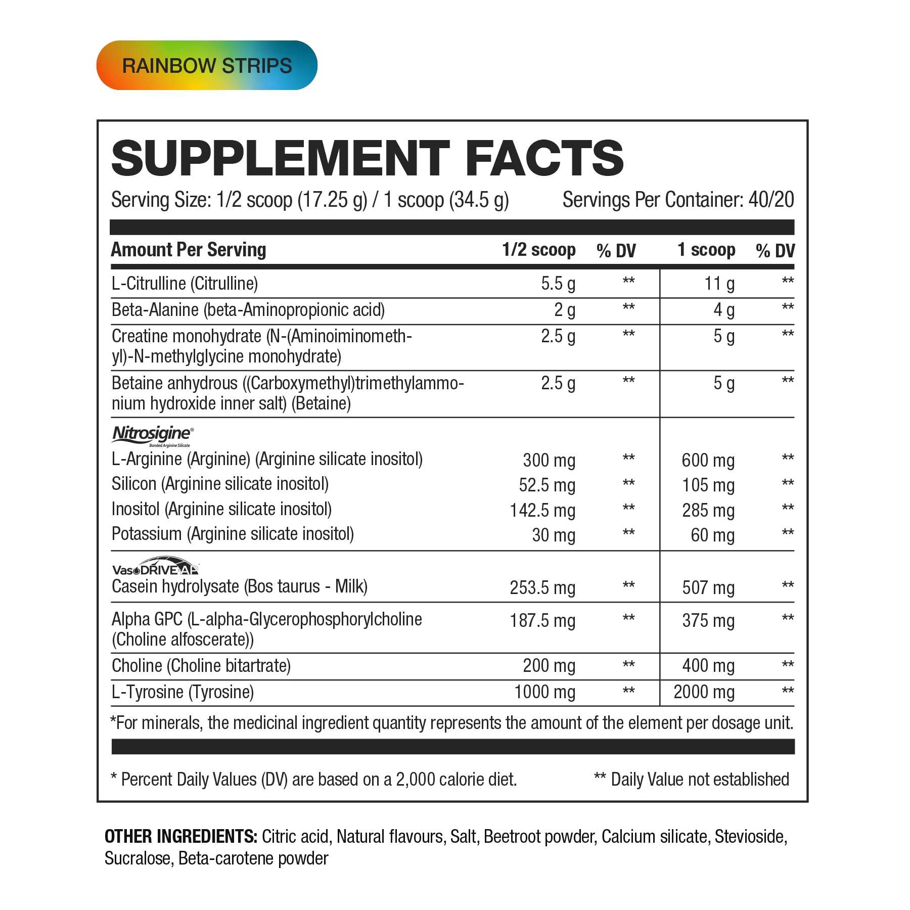 HD Muscle PumpHD Nick Walker Stim Free Pre Workout 20/40 Servings - Image 3