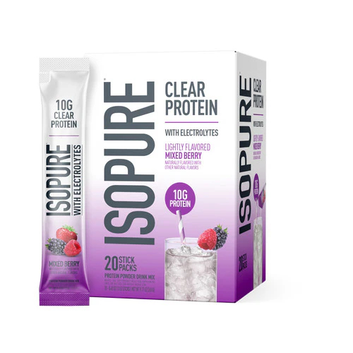 Isopure Clear Protein Stick Packs (Pack of 20) - Image 5