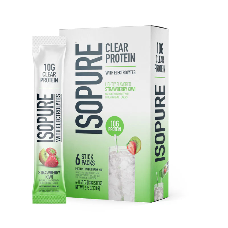 Isopure Clear Protein Stick Packs (Pack of 6) - Image 3