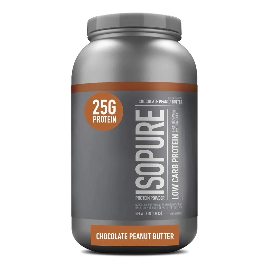 IsoPure Zero Carb Whey Isolate Protein 3lbs - Image 5
