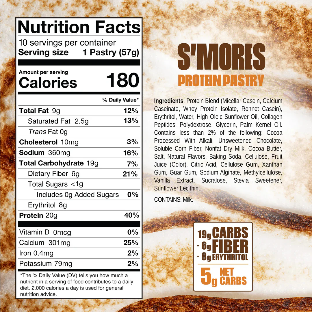 Legendary Foods Protein Tasty Pastry S'mores (Box of 10) - Image 2