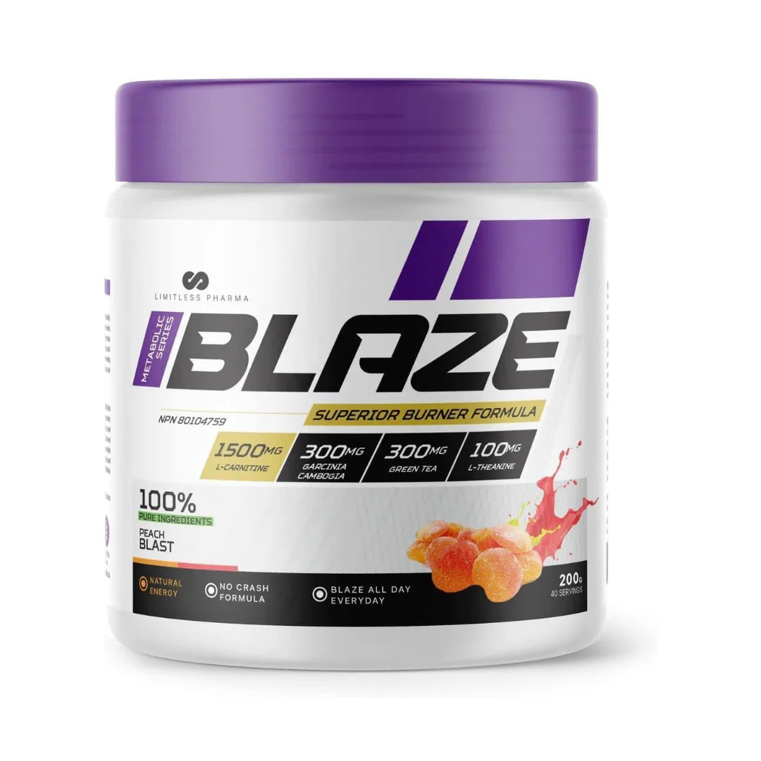 Limitless Pharma Blaze Energy Supplement 40 Servings - Image 3