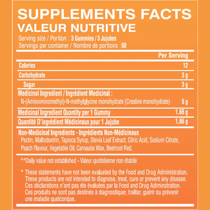 Limitless Pharma Pure Creatine Gummies 60 Servings - Image 5