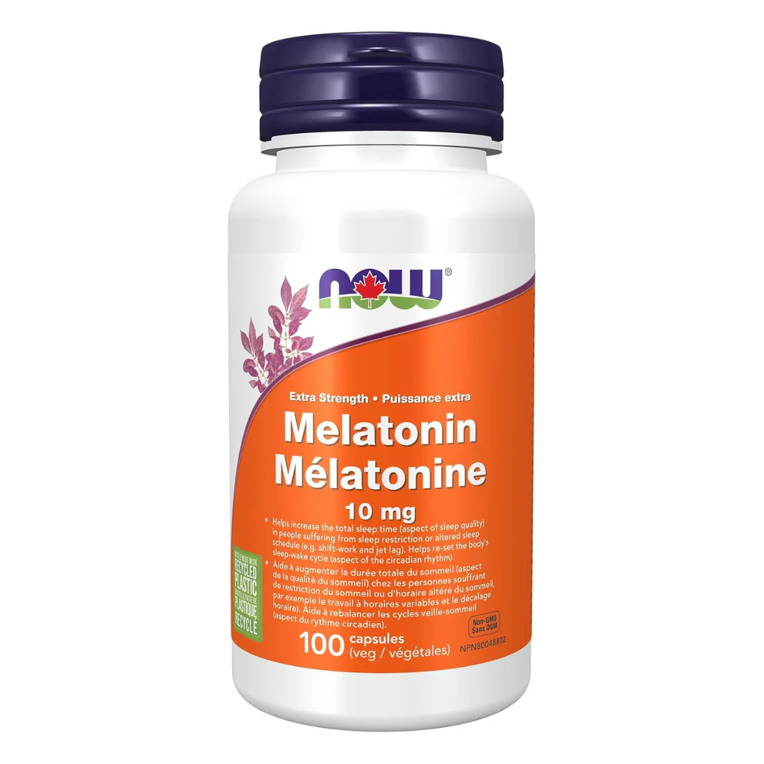 NOW Melatonin 10mg 100 Caps