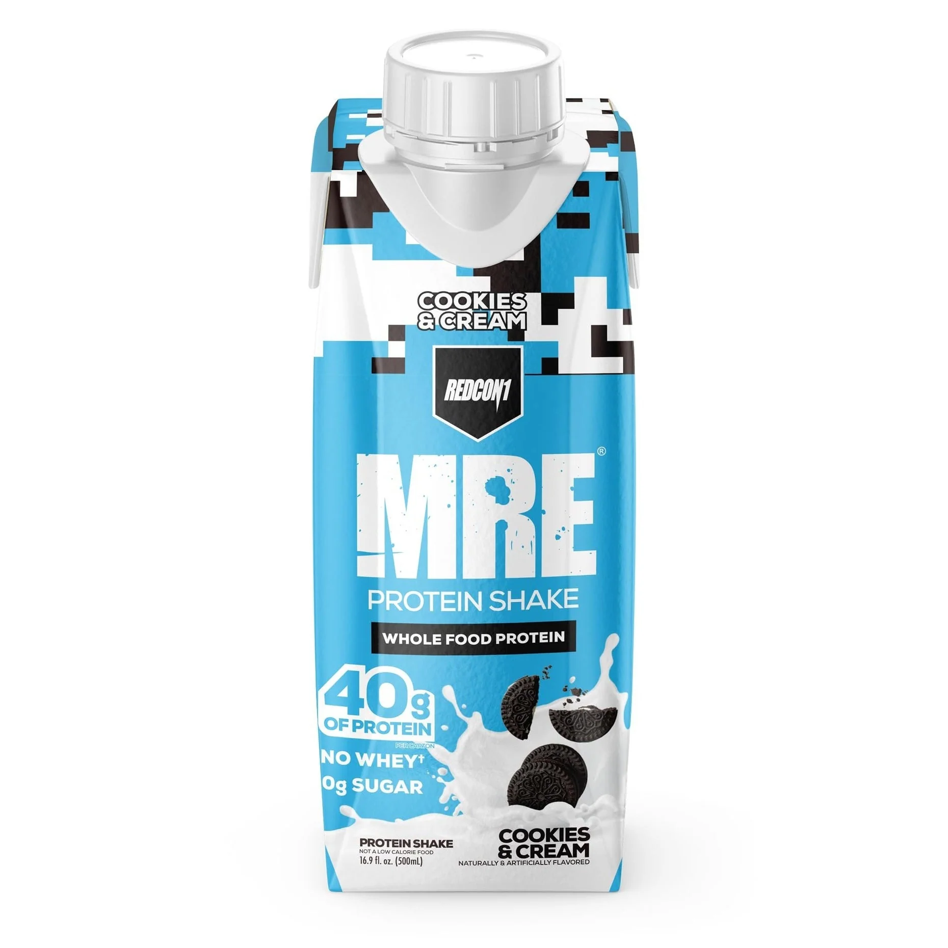 Redcon1 MRE RTD Real Whole Food 40g Protein Shake 414ml - Image 6