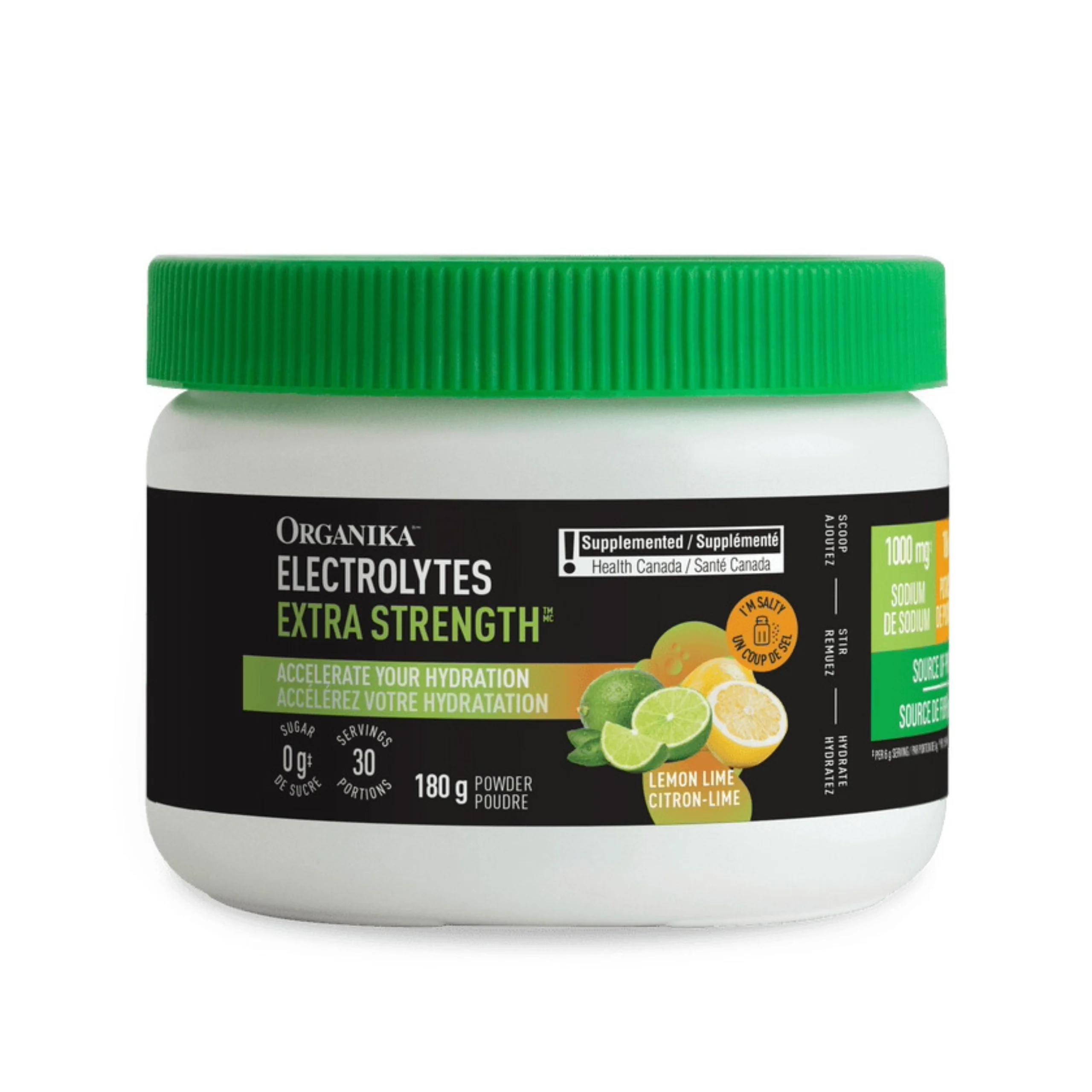 Organika Electrolytes Extra Strength 180g - Image 2
