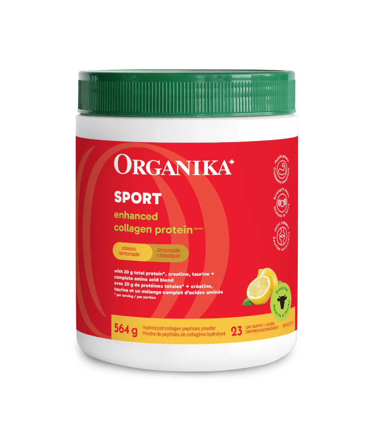 Organika Sport Enhanced Collagen Protein 22 Day Supply - Image 2
