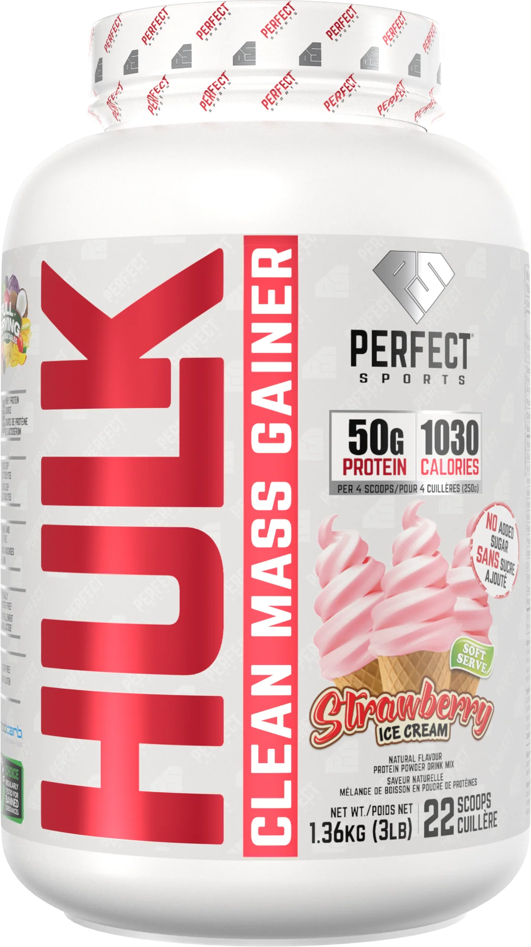 Perfect Sports Hulk Mass Gainer 3LB - Image 3