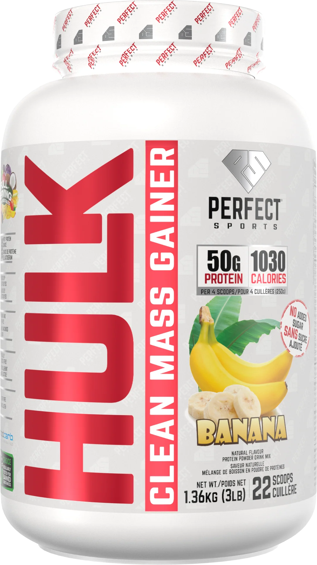Perfect Sports Hulk Mass Gainer 3LB - Image 4