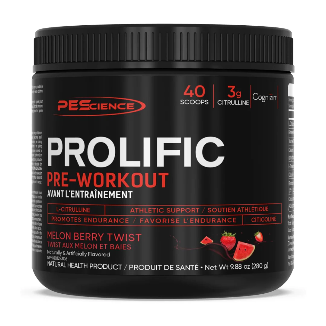 PEScience Prolific Ultimate Pre Workout 40 servings - Image 4