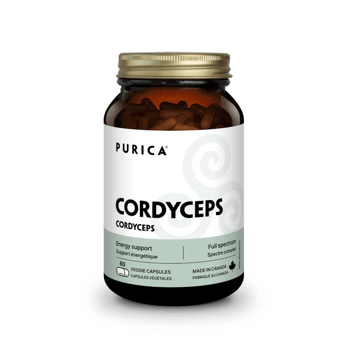 Purica Micronized Cordyceps Mushroom Capsules - Energy Support - Image 2