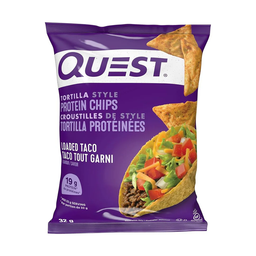 Quest – Protein Chips (Box of 8) - Loaded Taco - Image 3