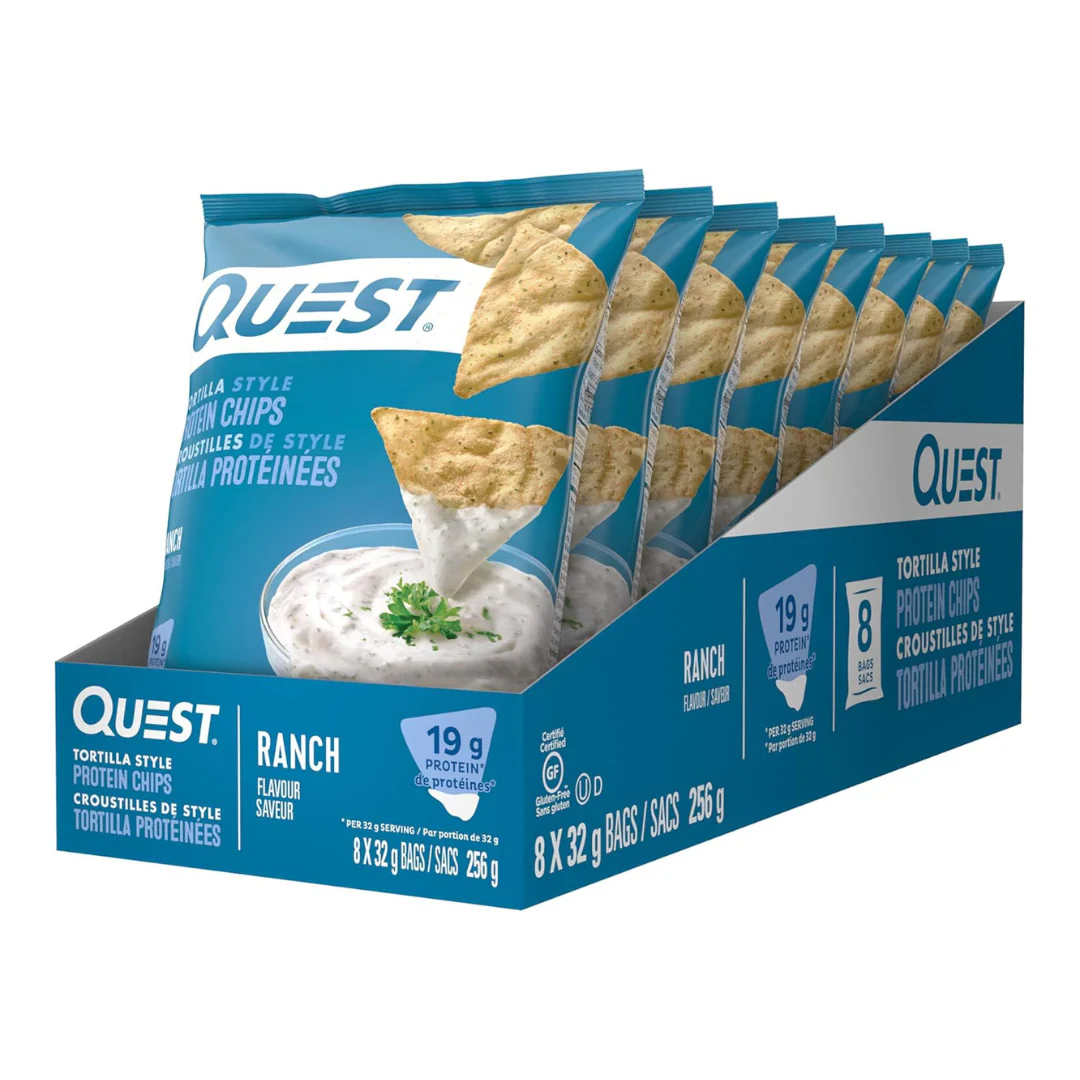 Quest – Protein Chips (Box of 8) - Ranch - Image 2