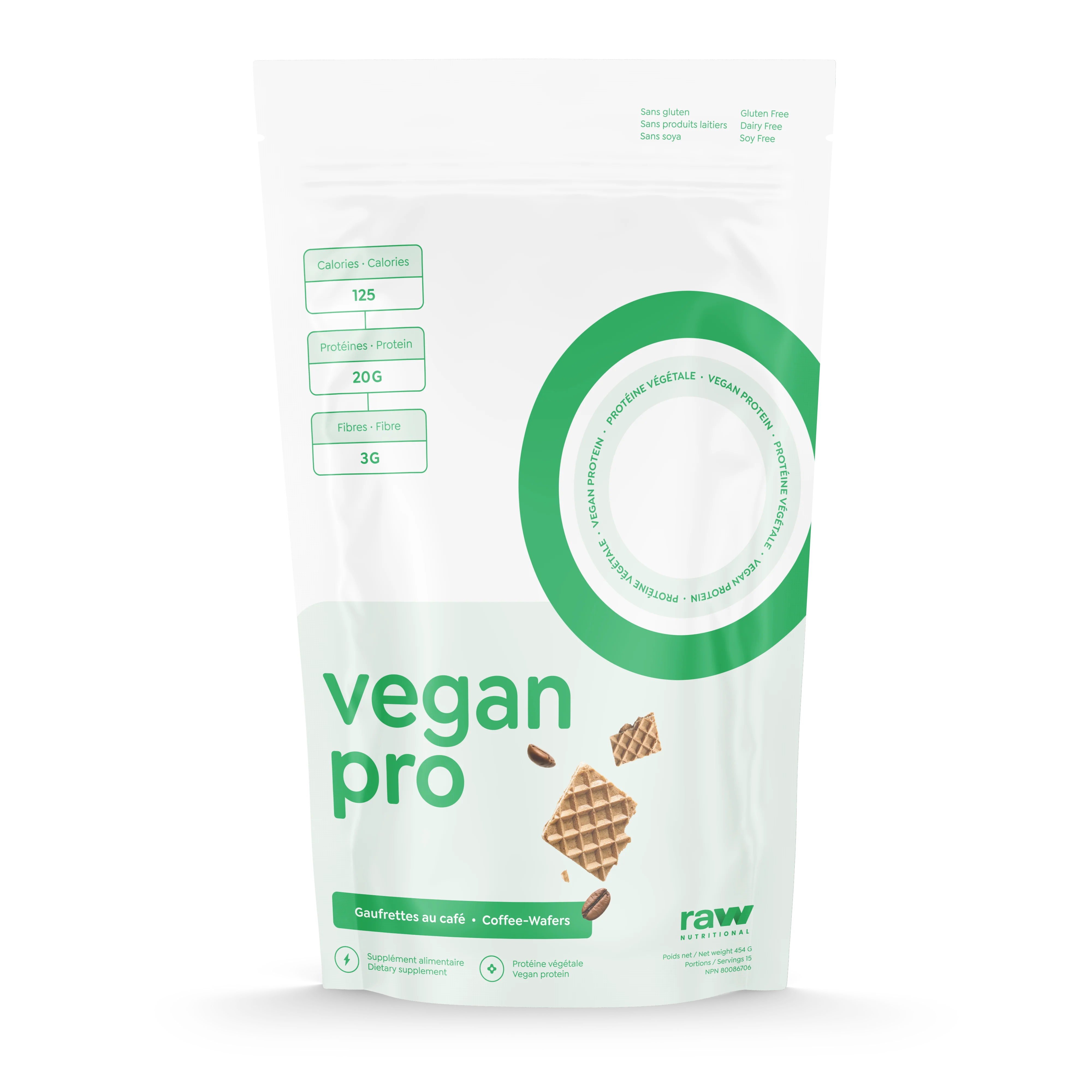 Raw Nutritional Vegan Pro 1LB - Image 3