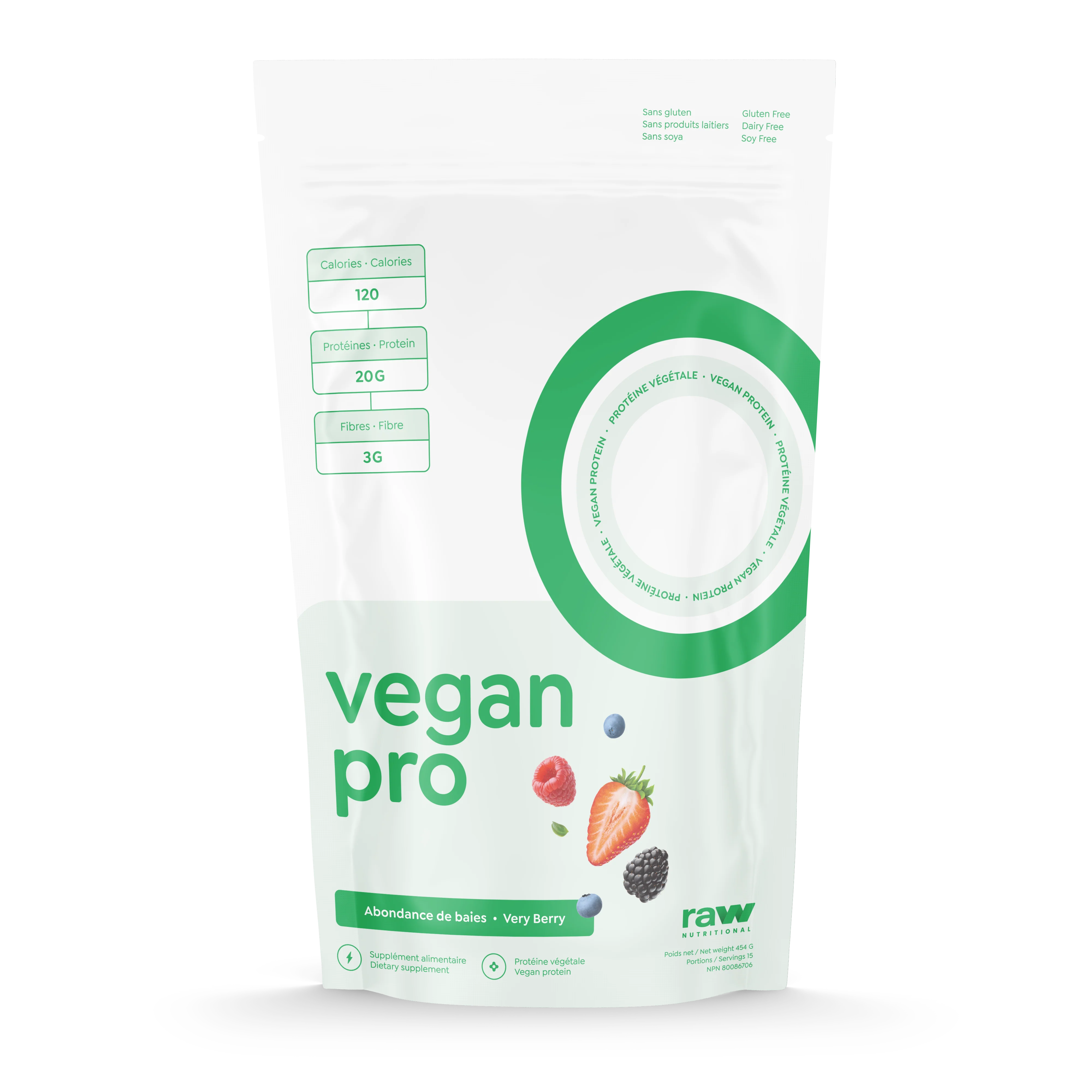 Raw Nutritional Vegan Pro 1LB - Image 6