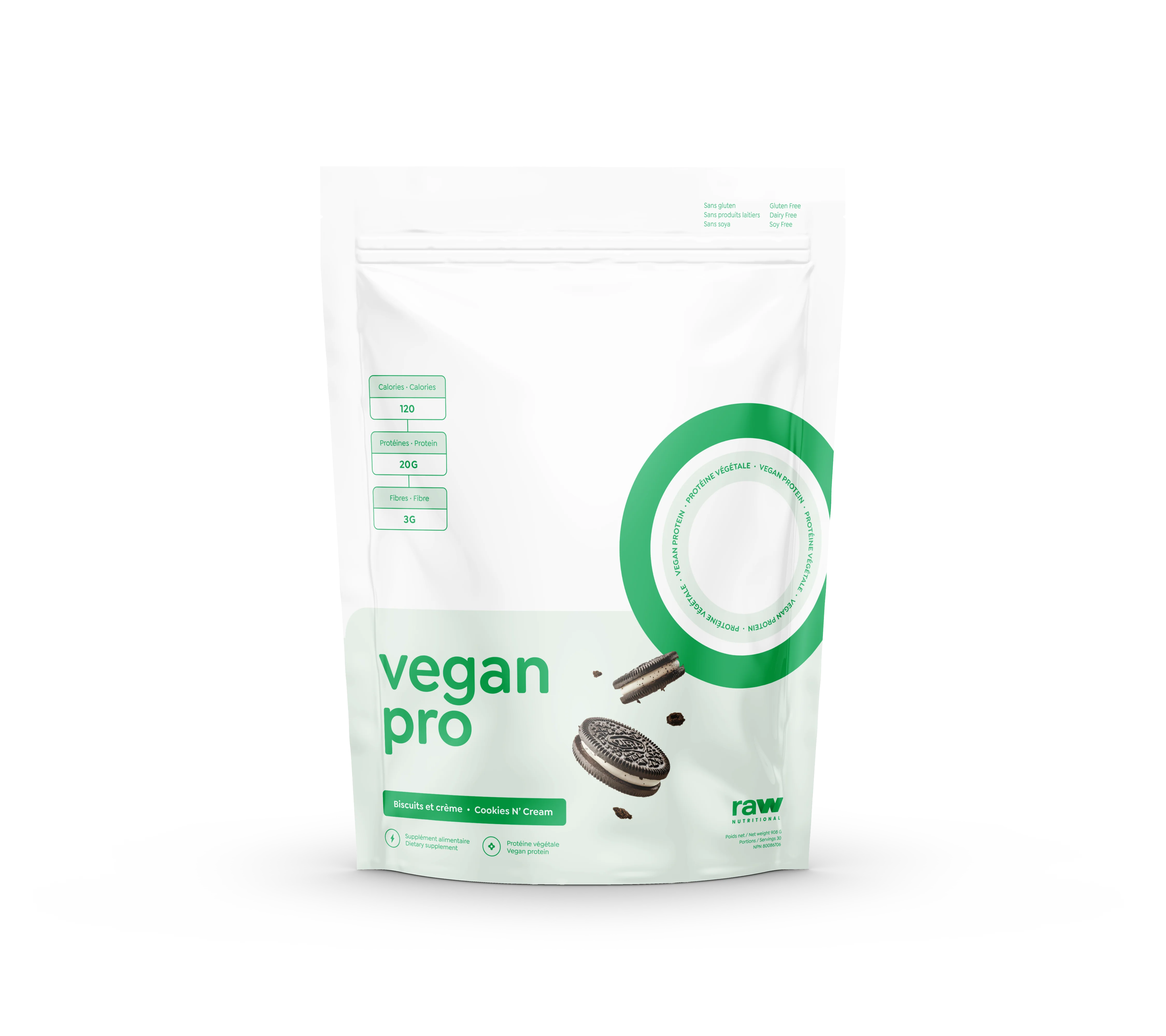 Raw Nutritional Vegan Pro 2LB - Image 4