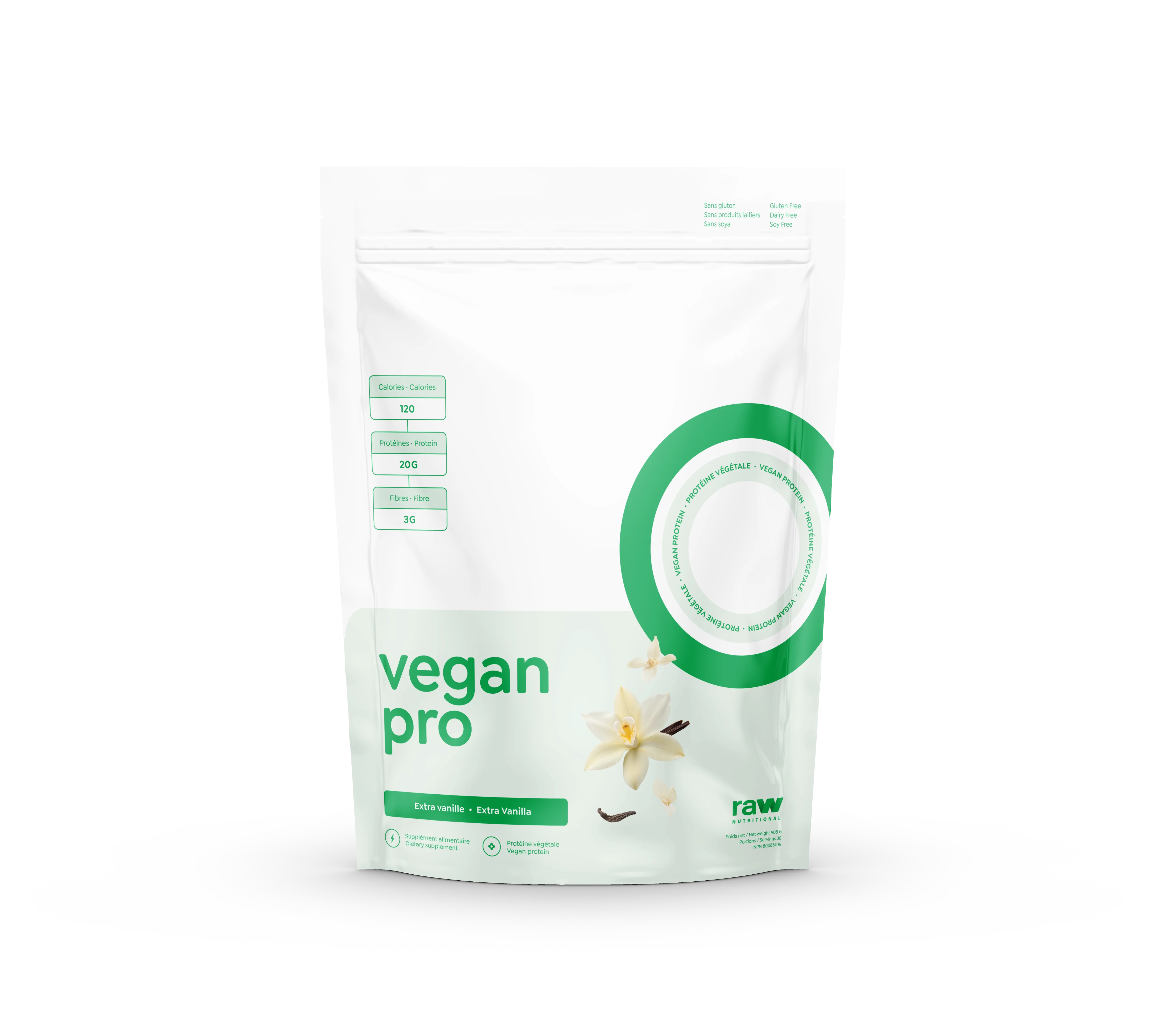 Raw Nutritional Vegan Pro 2LB - Image 8