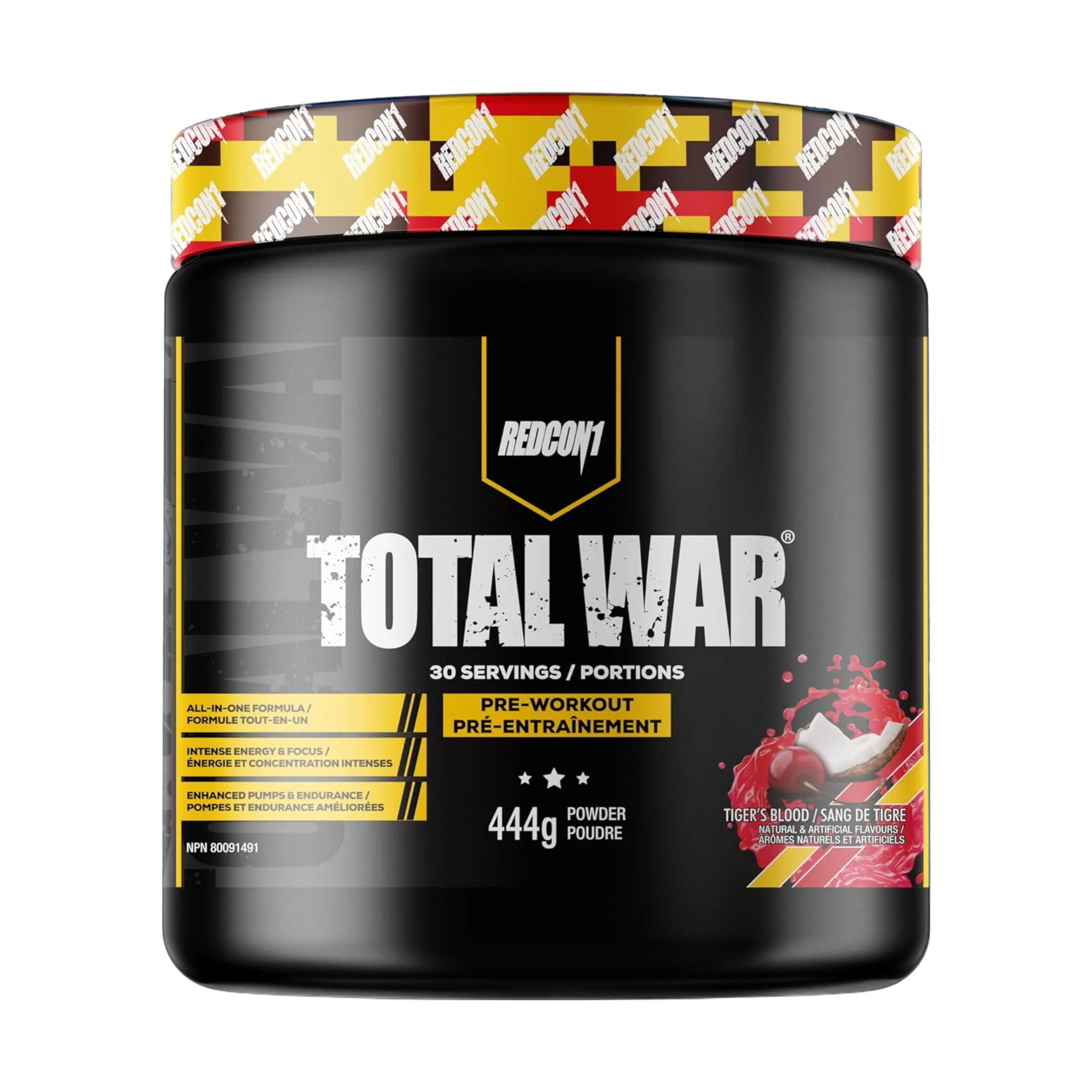 RedCon1 Total War Pre-Workout 30 Servings - Image 10