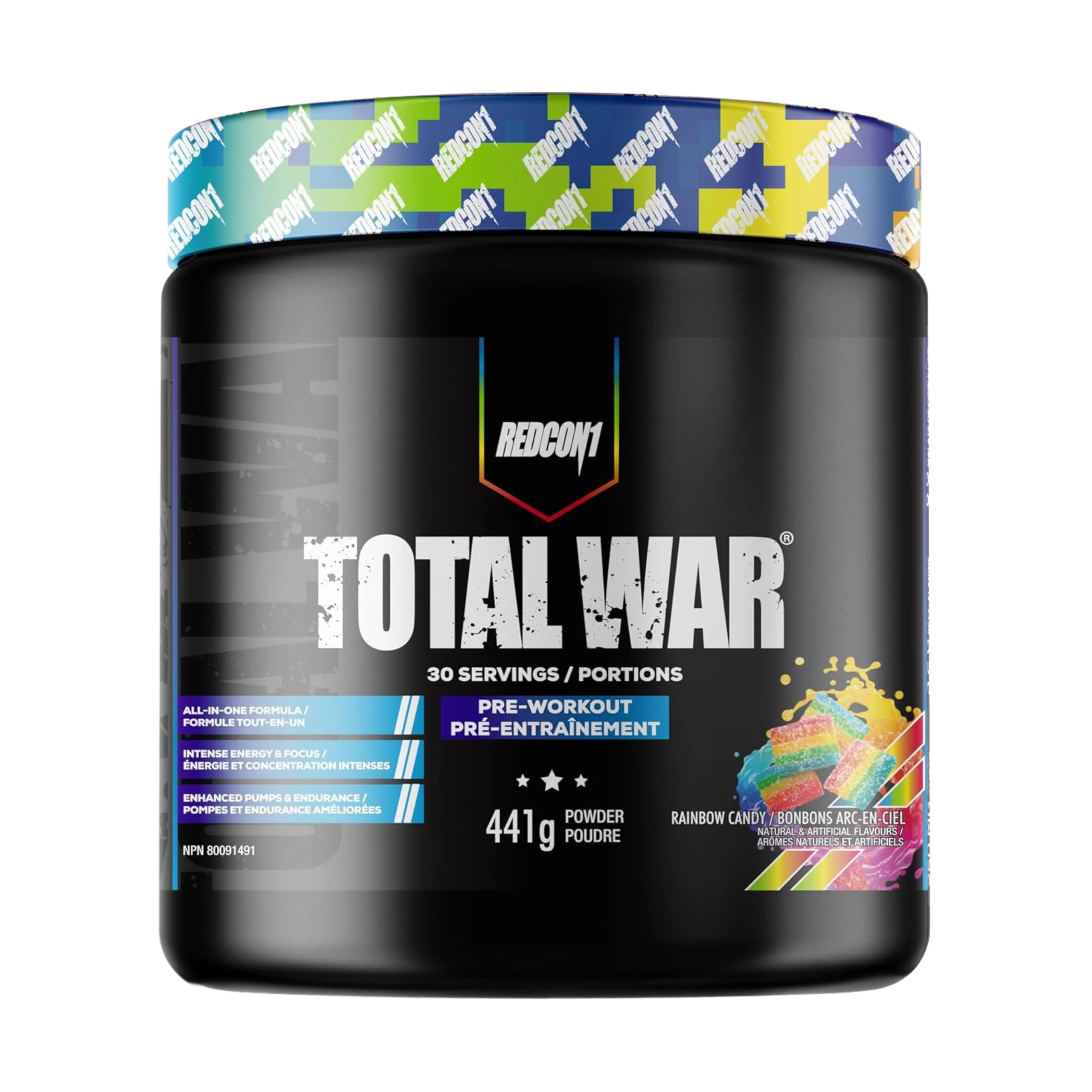 RedCon1 Total War Pre-Workout 30 Servings - Image 3